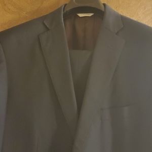 Valentino Navy Blue Suit. 46R